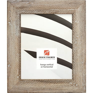 Craig Frames Hatteras, 10x13 inch Picture Frame, Beach Wood
