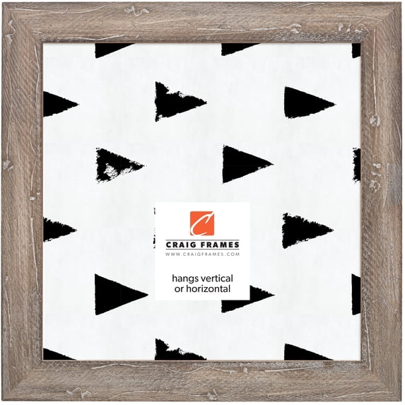 Craig Frames Hatteras, 12x12 inch Picture Frame, Beach Wood