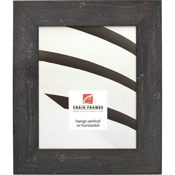 Craig Frames Hatteras, 14x20 inch Picture Frame, Black