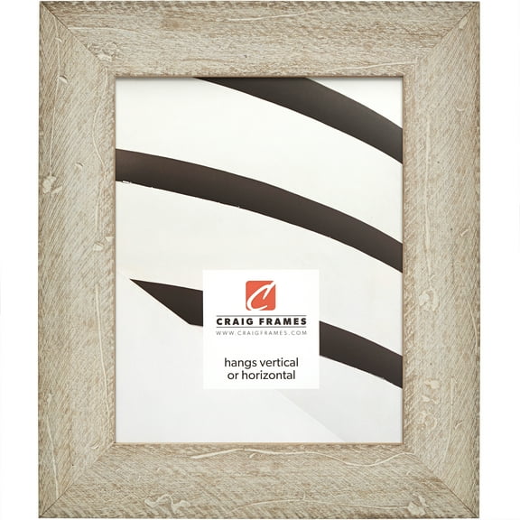 Craig Frames Hatteras, 20x24 inch Picture Frame, White Wash