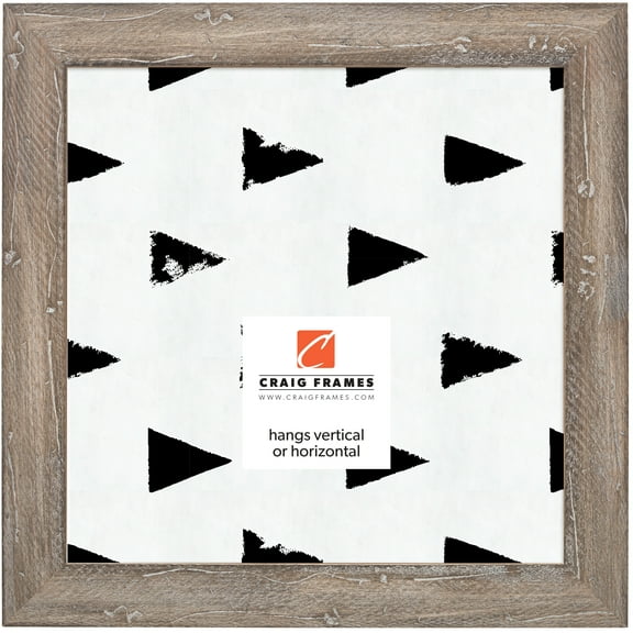 Craig Frames Hatteras, 24x24 inch Picture Frame, Beach Wood