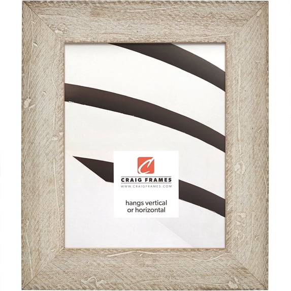 Craig Frames Hatteras, 24x32 inch Picture Frame, White Wash