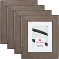 thumbnail image 1 of Craig Frames Hatteras, 8.5x11 inch Picture Frame Matted for a 6x9 Photo, Grey Wash, Set of 4, 1 of 5