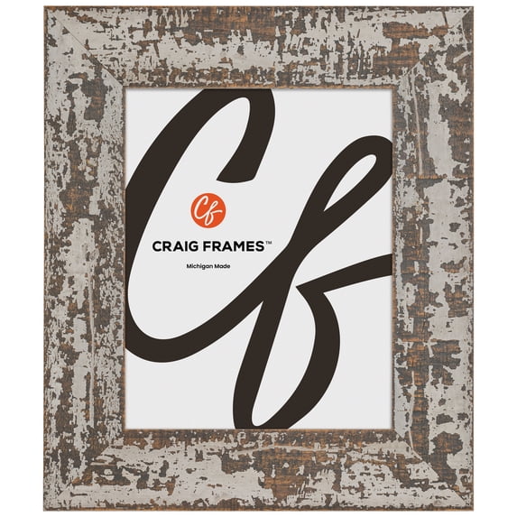 Craig Frames Hatteras XL, 12x17 Picture Frame, Barndoor Brown