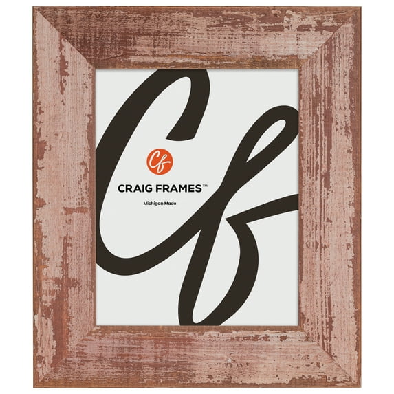 Craig Frames Hatteras XL, 17x23 Picture Frame, Brushed Rose