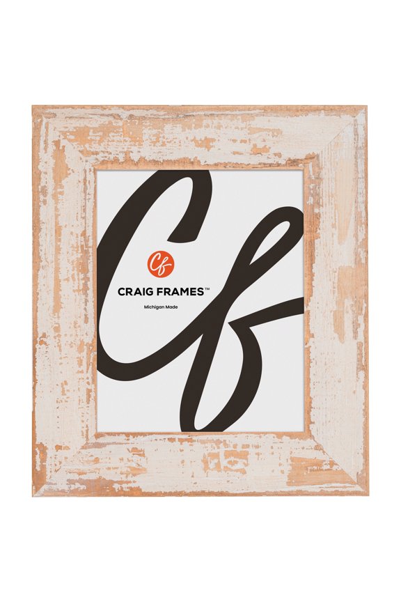 Hatteras XL, 24x30 Picture Frame, Oak Whitewash