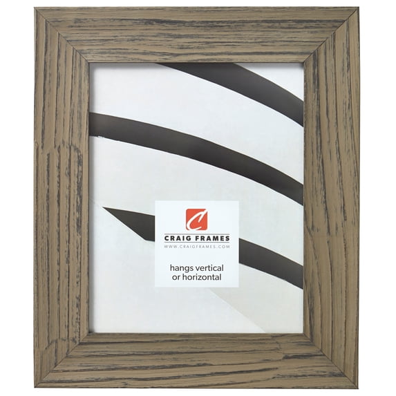 Craig Frames Hausbarn XL, 22x28 inch Picture Frame, Wolf Grey Barnwood