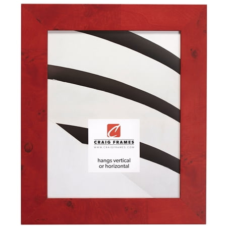 Craig Frames Innovations, 16x20 inch Picture Frame, Red Burl