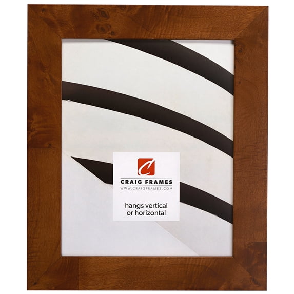 Craig Frames Innovations, 24x30 inch Picture Frame, Brown Burl