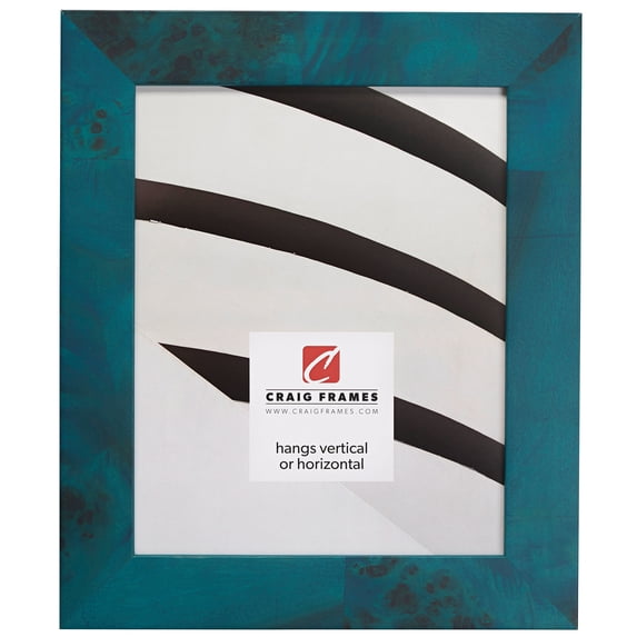 Craig Frames Innovations, 24x32 inch Picture Frame, Turquoise Burl