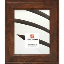 Craig Frames Inspirations, 10x12 inch Picture Frame, Brown Burl