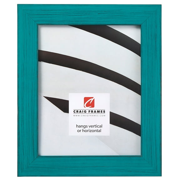Craig Frames Jasper, 10x20 inch Picture Frame, Country French Teal