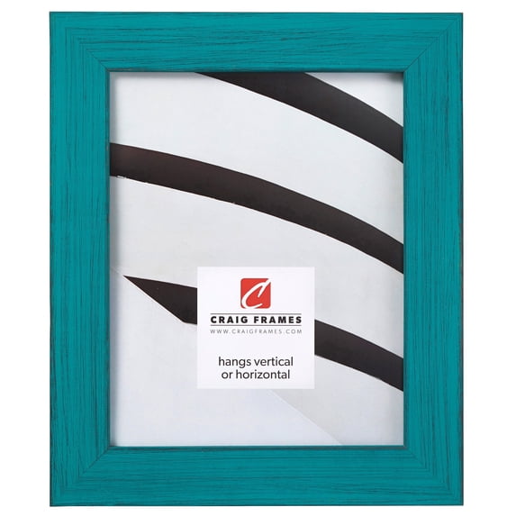 Craig Frames Jasper, 14x14 inch Picture Frame, Country French Teal