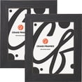 thumbnail image 1 of Craig Frames Jasper, 17x24 inch Picture Frame, Country Charcoal Black, Set of 2, 1 of 5