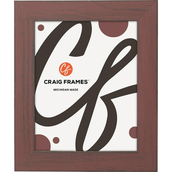 Craig Frames Jasper, 20x26 inch Picture Frame, Country Alabama Red