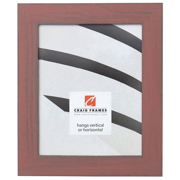 Craig Frames Jasper, 22x30 inch Picture Frame, Country Alabama Red