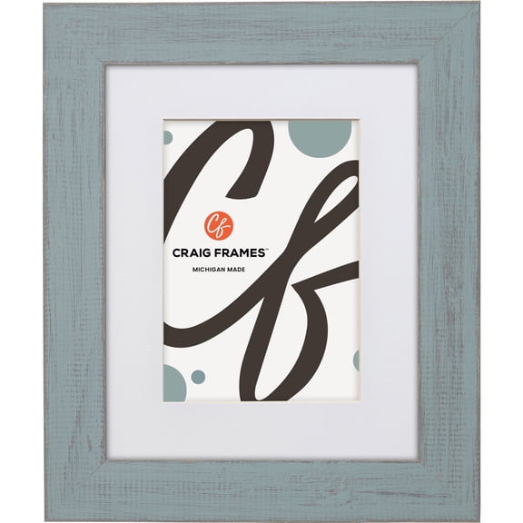 Craig Frames Jasper, 26x32 inch Country Dixie Grey Picture Frame Matted for na 22x28 Photo