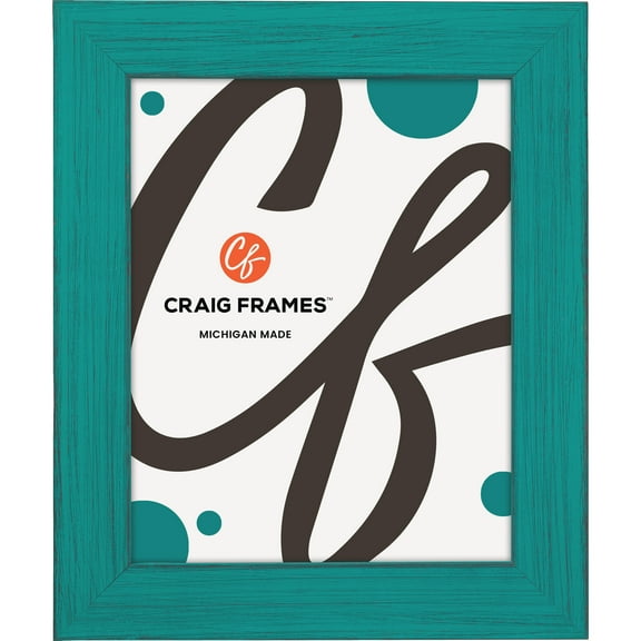 Craig Frames Jasper, 4x5 inch Picture Frame, Country French Teal