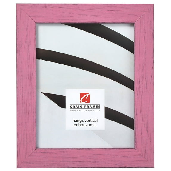 Craig Frames Jasper, 5x7 inch Picture Frame, Country Petticoat Pink