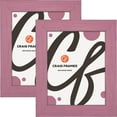 thumbnail image 1 of Craig Frames Jasper, 6x6 inch Picture Frame, Country Petticoat Pink, Set of 2, 1 of 5