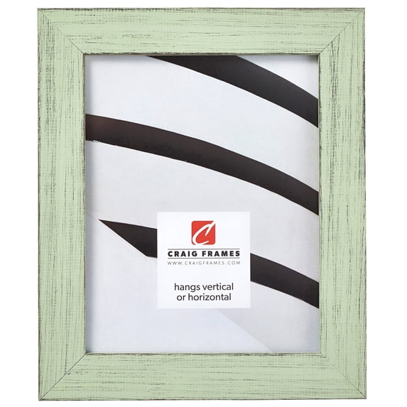 Craig Frames Jasper, 9x11 inch Picture Frame, Country Mint Julep Green