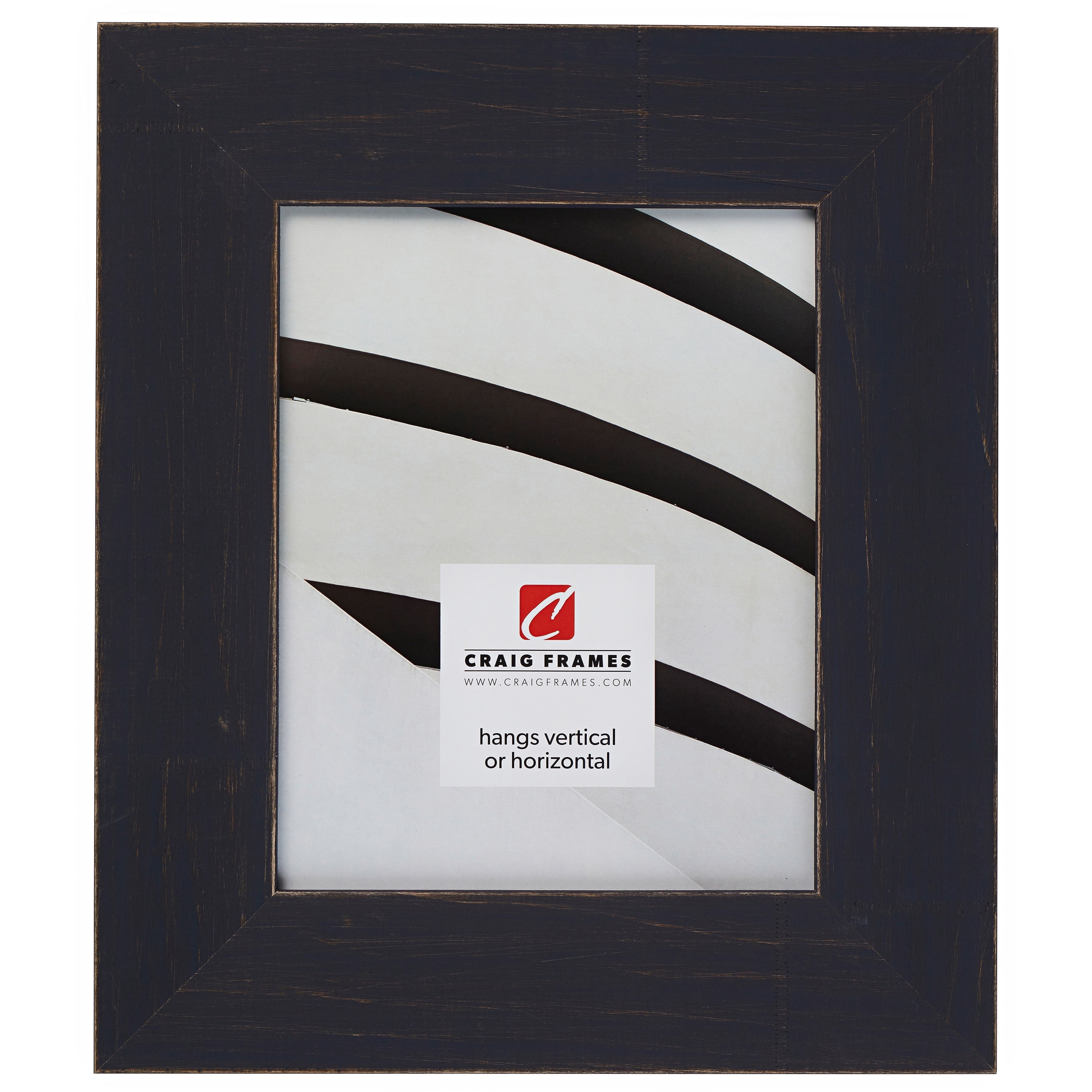 Craig Frames Jasper Wide, 18x24 inch Picture Frame, Country Weathered Blue