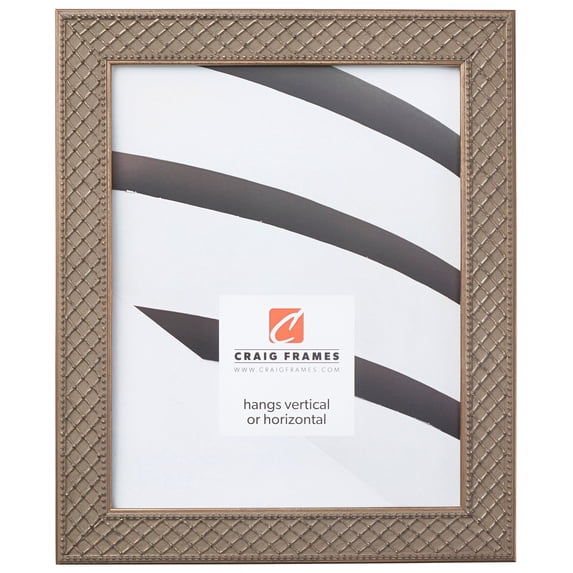 Craig Frames Lenox, 20x24 inch Picture Frame, Antique Silver Solid Wood