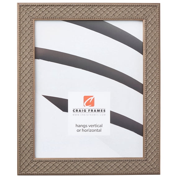 Craig Frames Lenox, 24x32 inch Picture Frame, Antique Silver Solid Wood