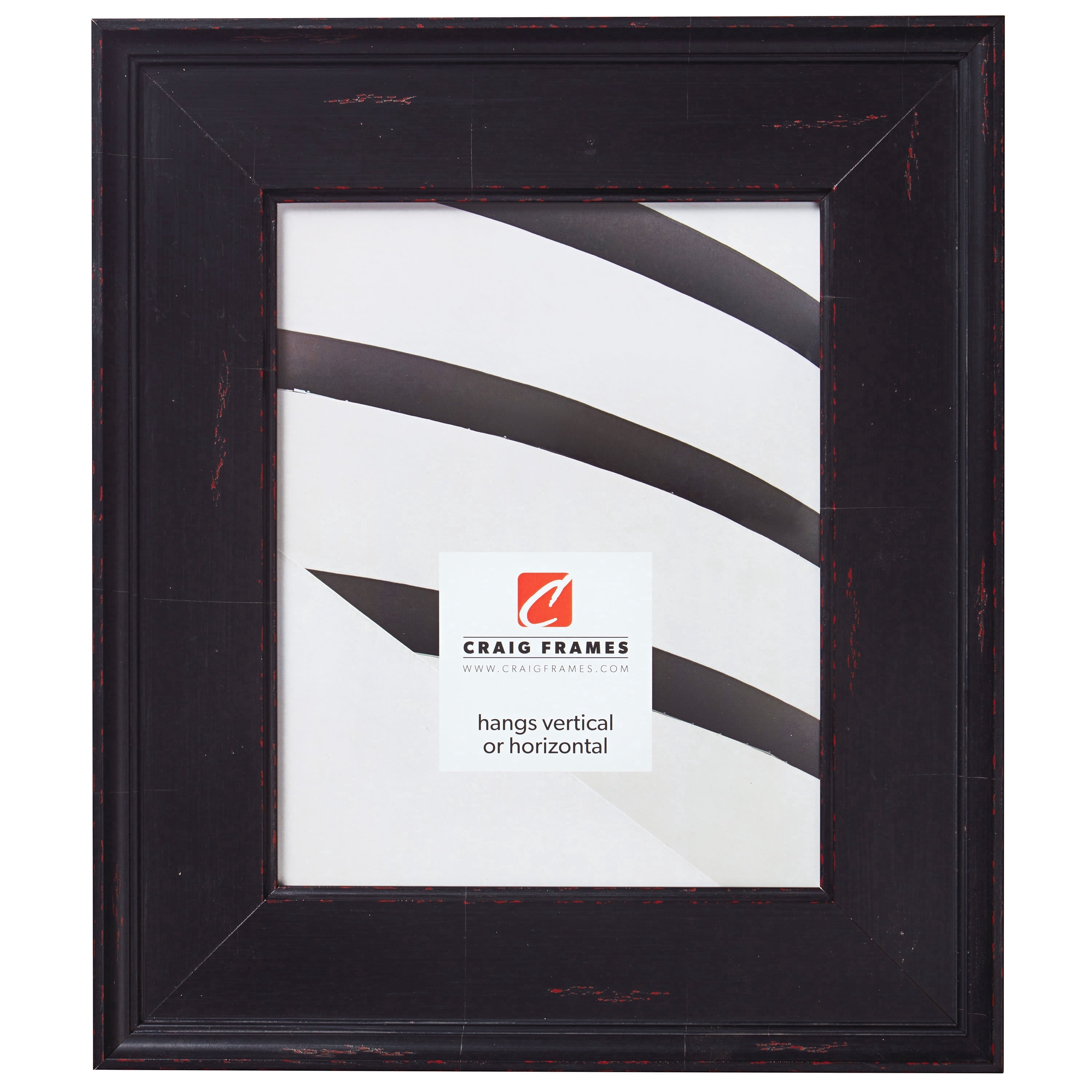 Craig Frames Maison, 24x24 inch Picture Frame, Antique Black - Walmart.com