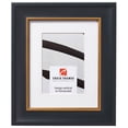 thumbnail image 1 of Craig Frames Martin, 14x22 inch Black and Gold Picture Frame Matted for a 11x17 Photo, 1 of 5