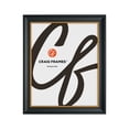 thumbnail image 1 of Craig Frames Martin, 16x20 inch Picture Frame, Black Velvet and Gold, 1 of 5