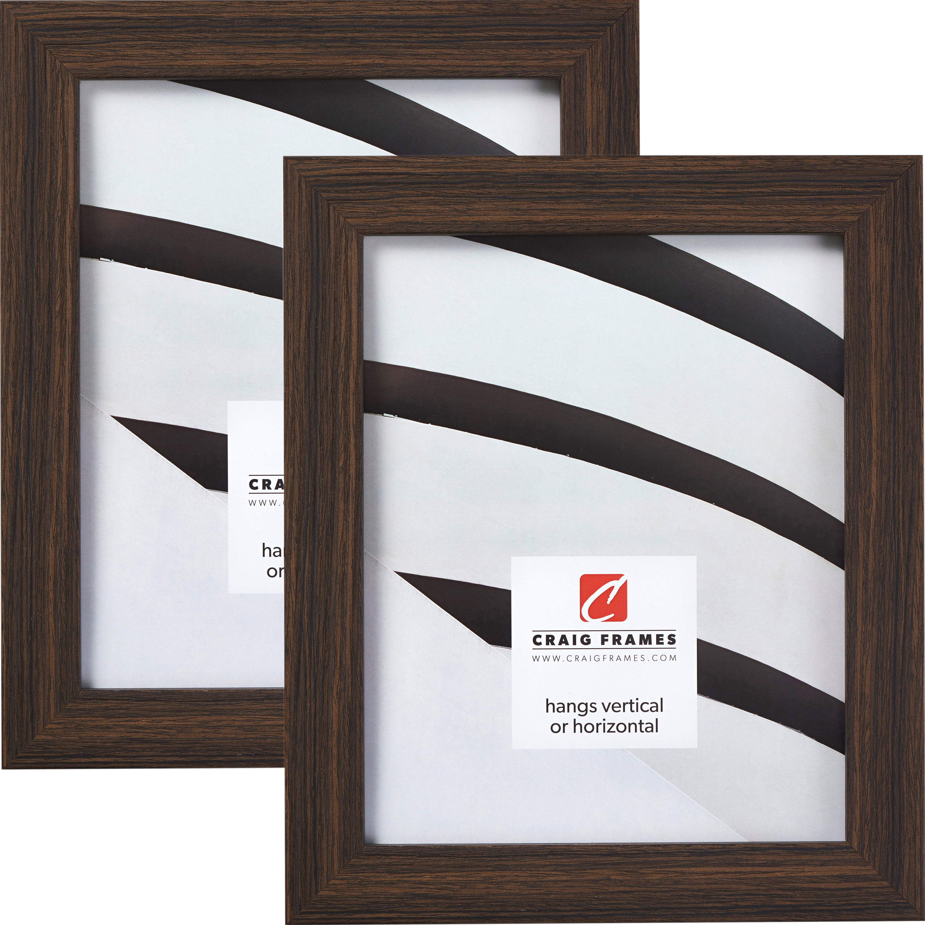 Craig Frames Medium Density Fiberboard Wall Mounted Frames, Tan Oak ...