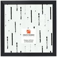 thumbnail image 1 of Craig Frames Modern Aesthetics 125, 12x12 inch Picture Frame, Black, 1 of 5