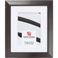 thumbnail image 1 of Craig Frames Modern Aesthetics 125, 16x22 inch Picture Frame Matted for a 12x18 Photo, Charcoal, 1 of 5