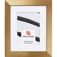 thumbnail image 1 of Craig Frames Modern Aesthetics 125, 16x22 inch Picture Frame Matted for a 12x18 Photo, Gold, 1 of 5