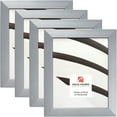 thumbnail image 1 of Craig Frames Modern Aesthetics 125, 17x22 inch Picture Frame, Silver, Set of 4, 1 of 5
