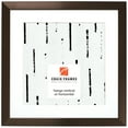 thumbnail image 1 of Craig Frames Modern Aesthetics 125, 20x20 inch Picture Frame Matted for a 16x16 Photo, Bronze, 1 of 5