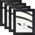 thumbnail image 1 of Craig Frames Modern Aesthetics 125, 24x24 inch Picture Frame, Black, Set of 4, 1 of 5