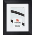 thumbnail image 1 of Craig Frames Modern Aesthetics 125, 24x32 inch Picture Frame Matted for a 20x28 Photo, Black, 1 of 5