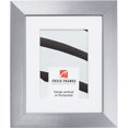thumbnail image 1 of Craig Frames Modern Aesthetics 150, 12x18 inch Picture Frame Matted for a 10x13 Photo, Silver, 1 of 5