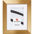 thumbnail image 1 of Craig Frames Modern Aesthetics 150, 13x19 inch Picture Frame Matted for a 9x13 Photo, Gold, 1 of 5