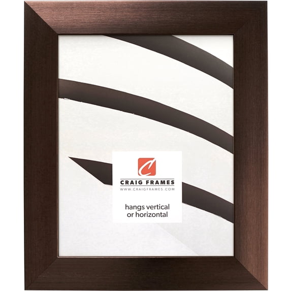 Craig Frames Modern Aesthetics 150, 18x36 inch Picture Frame, Bronze