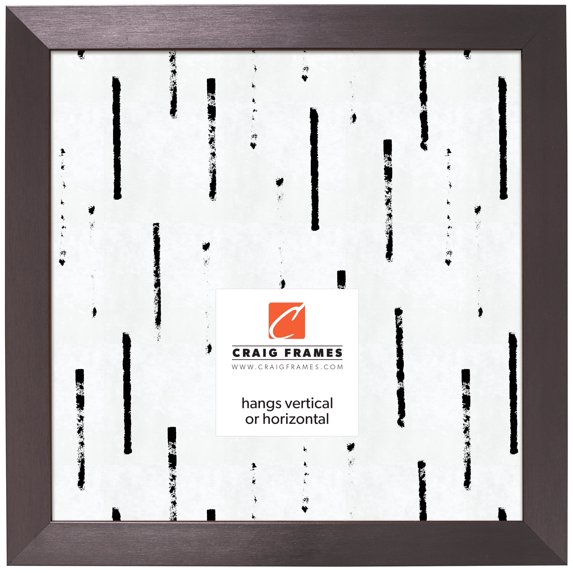 Craig Frames Modern Aesthetics 150, 20x20 inch Picture Frame, Charcoal