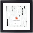 thumbnail image 1 of Craig Frames Modern Aesthetics 150, 20x20 inch Picture Frame Matted for a 16x16 Photo, Black, 1 of 5
