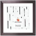 thumbnail image 1 of Craig Frames Modern Aesthetics 150, 20x20 inch Picture Frame Matted for a 16x16 Photo, Charcoal, 1 of 5