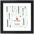 thumbnail image 1 of Craig Frames Modern Aesthetics 150, 24x24 inch Picture Frame Matted for a 20x20 Photo, Black, 1 of 5
