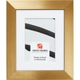 thumbnail image 1 of Craig Frames Modern Aesthetics 150, 5x7 inch Picture Frame Matted for a 4x6 Photo, Gold, 1 of 5
