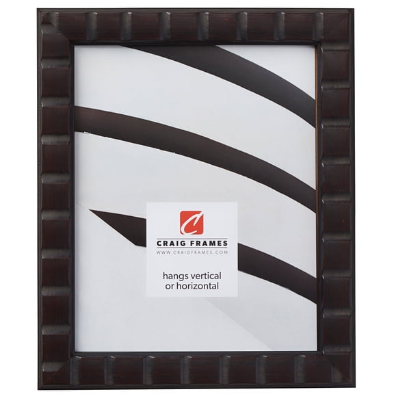 Craig Frames Mosaic, 13x19 inch Picture Frame, Erie Black