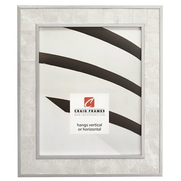 Craig Frames Opulence, 13x19 inch Picture Frame, Silver