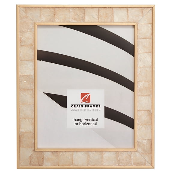 Craig Frames Opulence, 8x10 inch Picture Frame, Gold